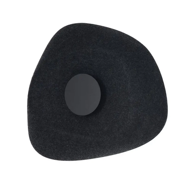 Ścienny kinkiet do jadalni EAGLE AZ6575 LED 5W 3000K z filcu czarny