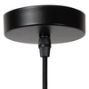 Wisząca lampa do salonu Spencer 34445/40/30 filcowa czarna