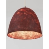 Papierowa wisząca lampa TALVORA LE45313 do salonu czerwona