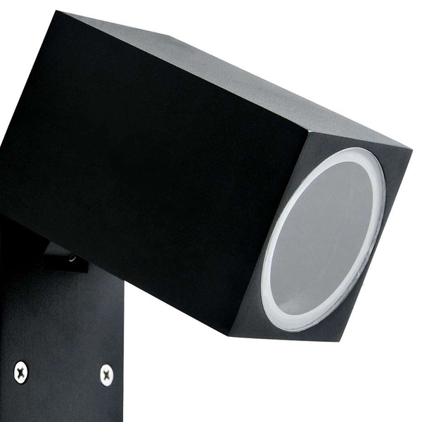 Ogrodowa LAMPA ścienna PRIMM 9551 Nowodvorski zewnętrzna OPRAWA metalowy reflektorek IP54 grafitowa