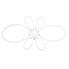 Nowoczesny plafon do sypialni Fly 645619131 LED 32W 4000K biały