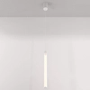 Lampa pojedyncza wisząca podłużna LED 20W 3000K biała Ray OUTLET