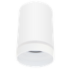 Nasufitowa lampa minimalistyczna Fabri metalowa do pokoju biała