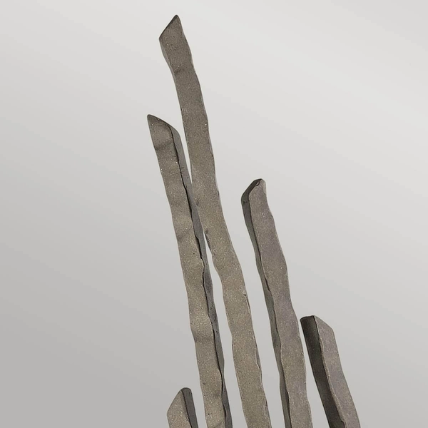 Lampa na ściane Spyre HK-SPYRE2-MMB Hinkley tkanina brązowy beżowy