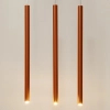 Lampa wisząca potrójna Sopel 3 41451 nad stół tuba ceglana