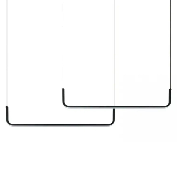 Lampa wisząca podłużna 22010 LED 40W 3000K listwa czarny