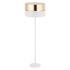 Stojąca lampa do salonu Hilton 5074 TK Lighting glamour biała złota