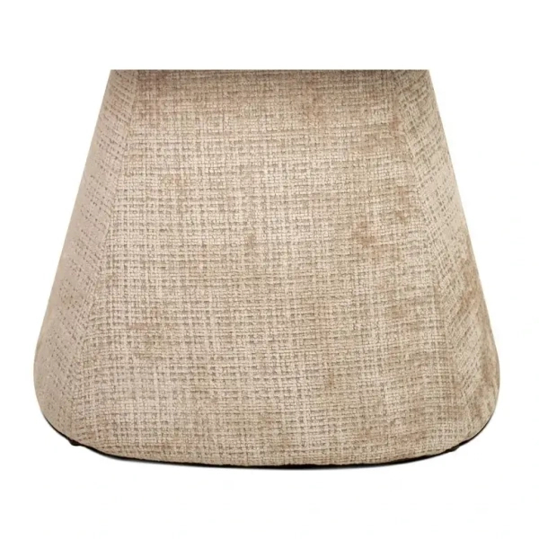 Obrotowe krzesło PEDRA MM1501100298 beżowe taupe tkanina 45cm