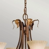 Łańcuchowa lampa wisząca Sonoma Valley FE-SONOMAVALLEY6 Feiss kielichy brązowa