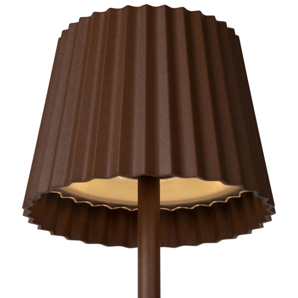 Stojąca lampa ogrodowa Justine LED 2W 2700K outdoor rdzawa