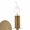 Lampa ścienna do jadalni Tyler TYL0763 Dar Lighting retro brązowa