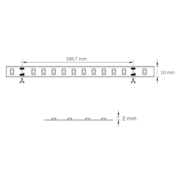 Zestaw taśma LED z zasilaczem i pilotem 24V 5m 323668 LED 36W RGBW biała