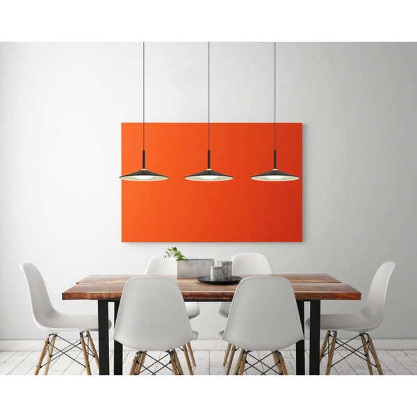 Zwisająca lampa potrójna Lampone 15635S-3 LED 24W 4000K czarny
