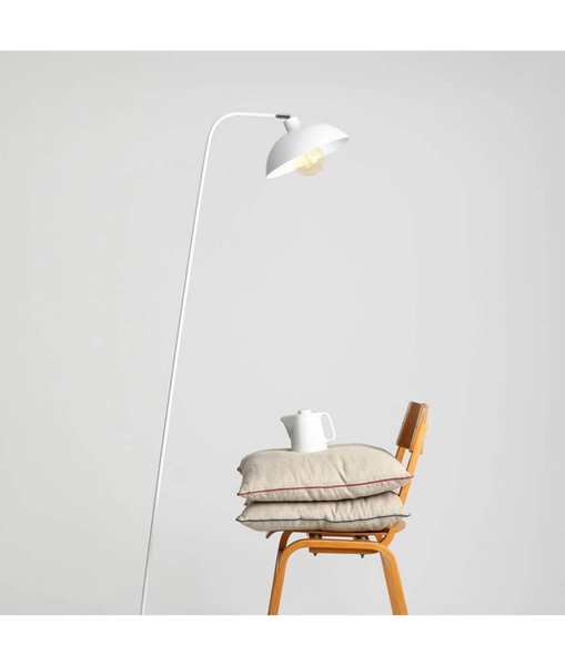 Lampa stojąca pokojowa Espace 1036A do jadalni metalowa biała