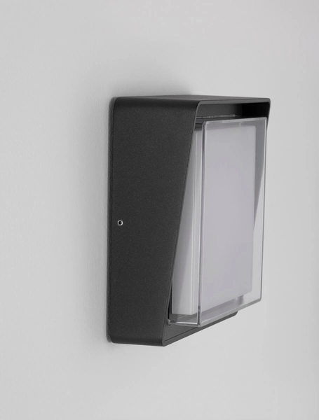 Elewacyjna lampa kwadratowa PAPANTLA LE71516 LED 10W 3000K grafitowa