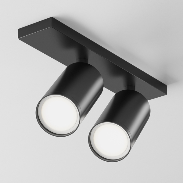Sufitowa lampa Focus S C051CL-U-2B Maytoni regulowane reflektory czarne