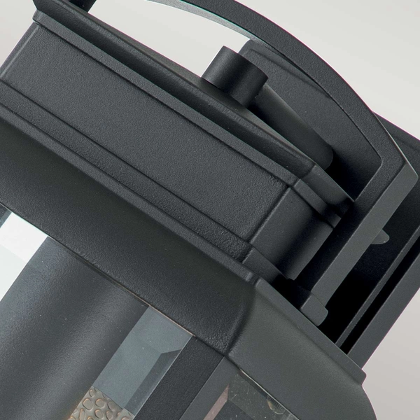 Zewnętrzna lampa ścienna Byron QZ-BYRON-M-GR IP44 prostokątna grafit