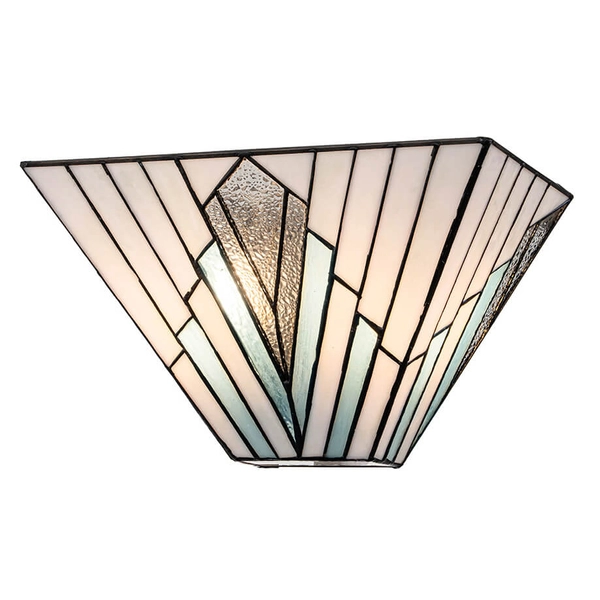 Witrażowy kinkiet Alderley TF-ALDERLEY-WU art. deco szklana multikolor
