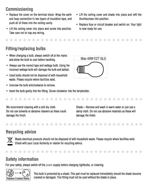 Lampa sufitowa Portico 59850 Saxby do łazienki IP44 chrom