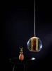 LAMPA wisząca MERIDA M 10397105 Kaspa skandynawska OPRAWA szklany ZWIS kula ball złota