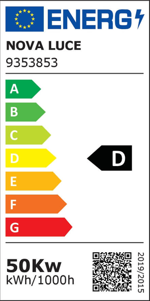 Lampa wisząca pierścieniowa Tome Smart LE41517 LED 50W 3000K złota biała