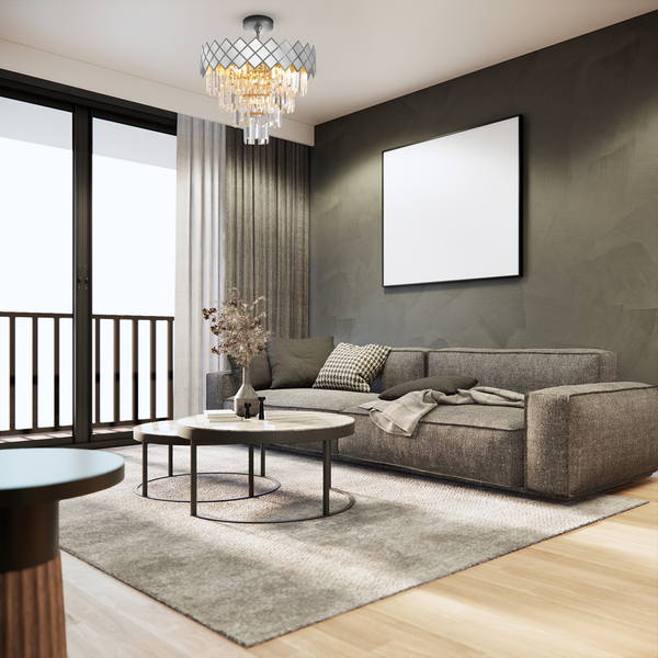 Sufitowa lampa kryształowa Carisma ML8888 Milagro glamour chrom