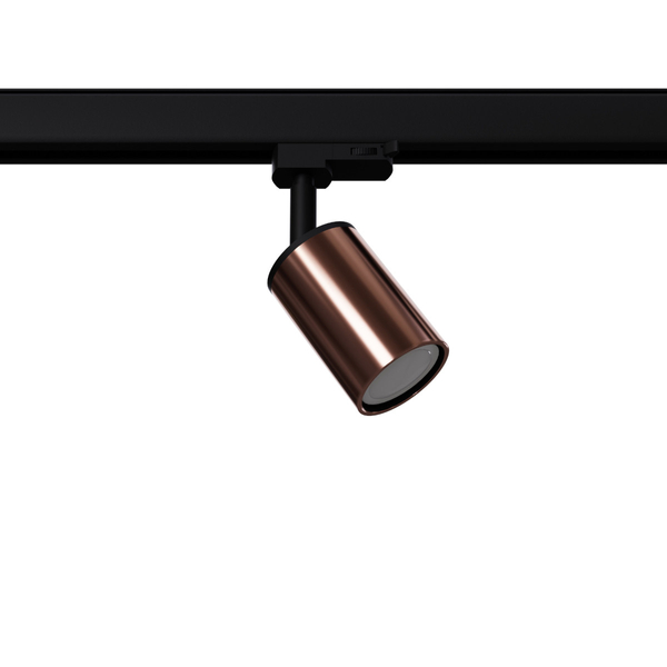 Trójobwodowa lampa sufitowa 3-fazowa WINX MYL.00346 czarna miedziana
