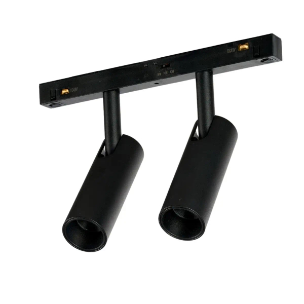 Podwójna lampa dwufazowa Alfa AZ6252 LED 14W 3000-6000K czarny