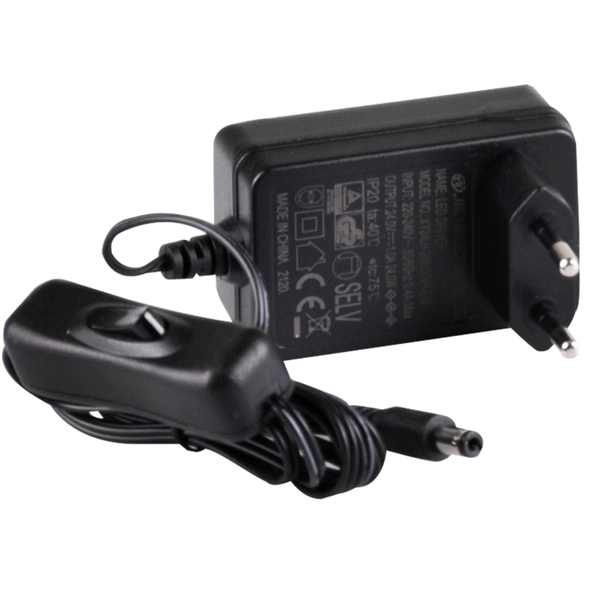 Zestaw taśma LED 319135 Polux 9W 4000K barwa neutralna 2m z zasilaczem włącznik