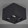 Natynkowa lampa kostka Biscuit 613000432 Trio regulowana metalowa czarna
