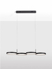 Designerska lampa wisząca GARCIA LE42829 Luces Exclusivas LED 41W 3000K czarna