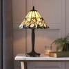 Lampka nocna do sypialni Jamelia 64195 witrażowa tiffany kolorowa