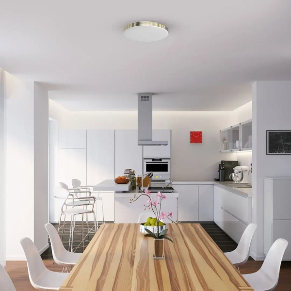 Minimalistyczny plafon sufitowy BEVER ML0250 LED 10W 4000K biały