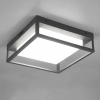 Plafon WITHAM 677860142 antracytowy LED 14W 2300-4000K kwadratowy