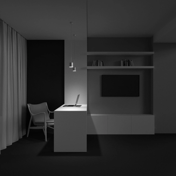 Sufitowa lampa okrągła Polar P088PL-GX53-MG Maytoni do salonu złoty