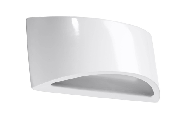 Biała lampa ścienna SL.1048 nowoczesny kinkiet do przedpokoju