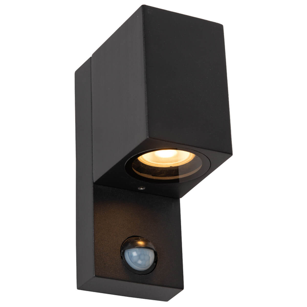 Kinkiet z czujnikiem ruchu ZARO 69802/01/30 Lucide IP65 czarny