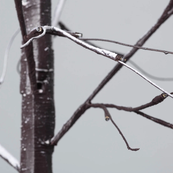 Ozdobna lampa podłogowa Christmas ABR-LSCH-64 Abruzzo IP44 drzewo brązowa