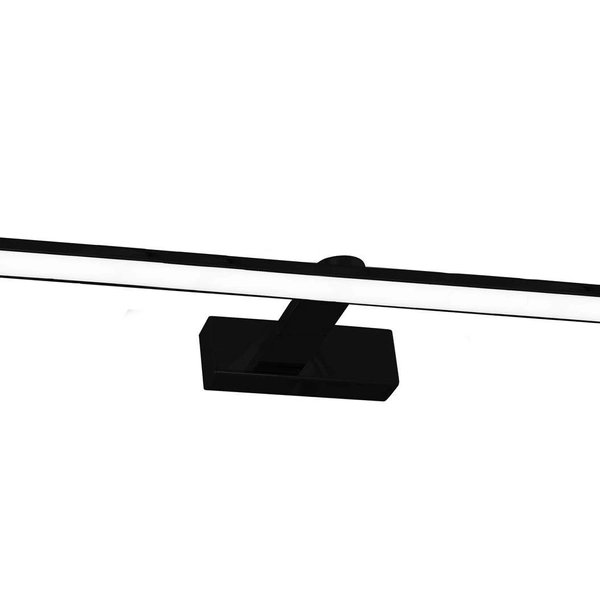 Łazienkowa LAMPA ścienna SPLASH ML5723 Milagro metalowa OPRAWA kinkiet LED 16W 4000K nad lustro IP44 czarny