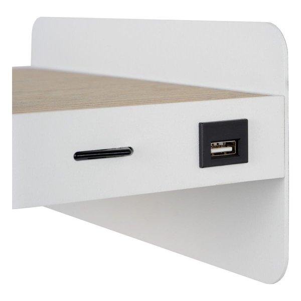 Kinkiet nad łóżko ATKIN 77280/05/31 Lucide LED 5W 2700K usb biały
