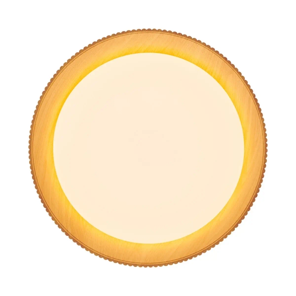 Plafon do salonu FRILL ST-DL6487-C-WH LED 21W 3000K biały drewniany