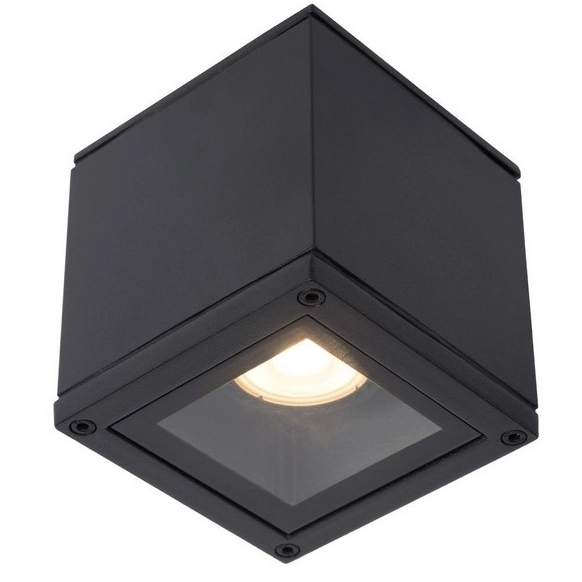 Kostka lampa sufitowa Aven 22963/01/30 zewnętrzna czarna cube