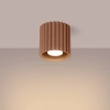 Ryflowana tuba sufitowa AURA mocca SL.1804 GU10 metalowa