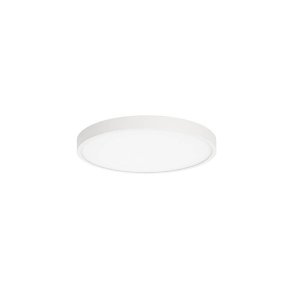 Nowoczesny plafon sypialniany Riberio LED 30W 4000K okrągły biały