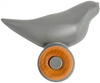 Wieszak dekoracyjny Bird BIRD.GREY ptak szary drewniany