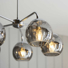 Molekułowa lampa wisząca Dimple 97972 Endon dymiona srebrna chrom
