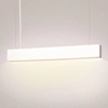 Lampa zwieszana liniowa Lupinus 5115001102-1 Elkim LED 8W 3000K nad stół biała
