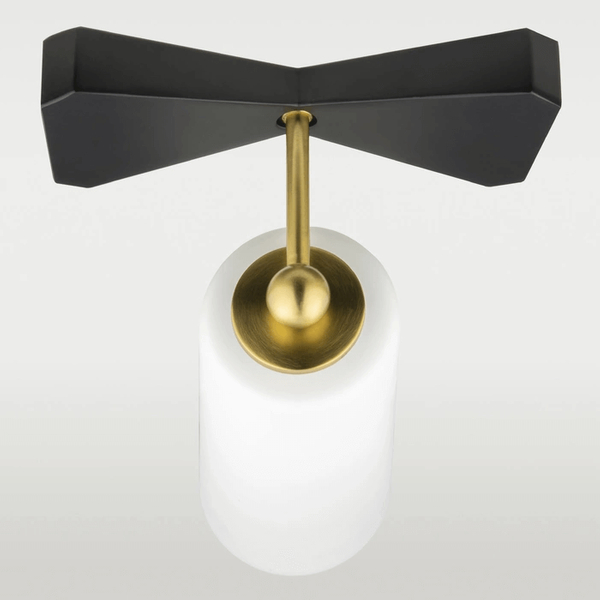 Lampa ścienna do jadalni Bow W01169BK Cosmolight czarny mosiądz
