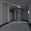 Ledowy kinkiet ścienny ML3731 LED 6W 4000K na korytarz biały