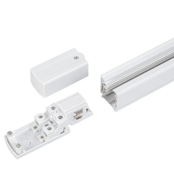 Trójobwodowy szynoprzewód prowadzący Track ML2134 z zasilaniem 2M biały